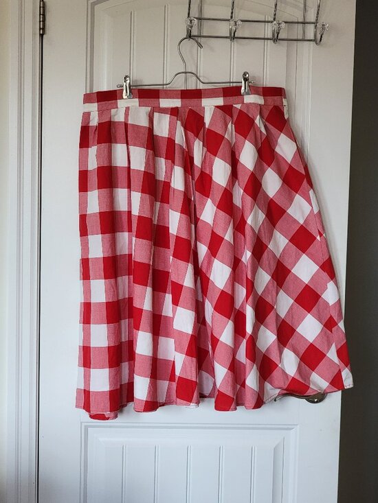 Retrolicious Dresses & Skirts - Retroliscious Gingham Skirt 2X